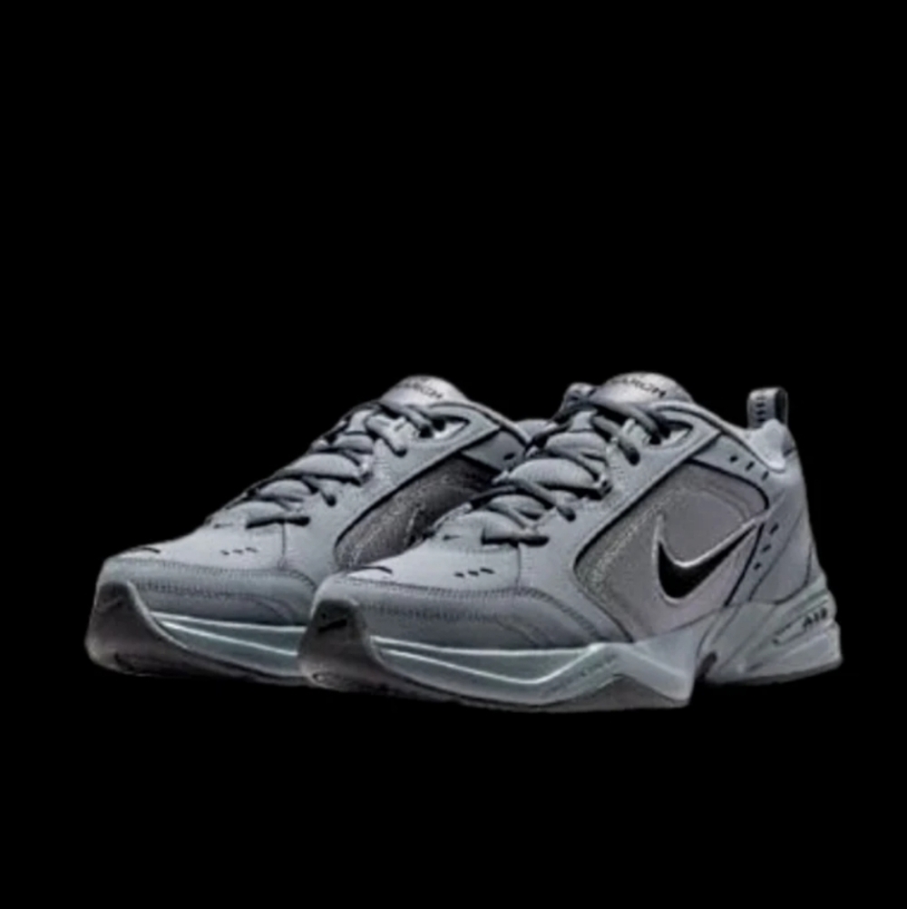 Nike Air Monarch IV Mens Dark Grey Black